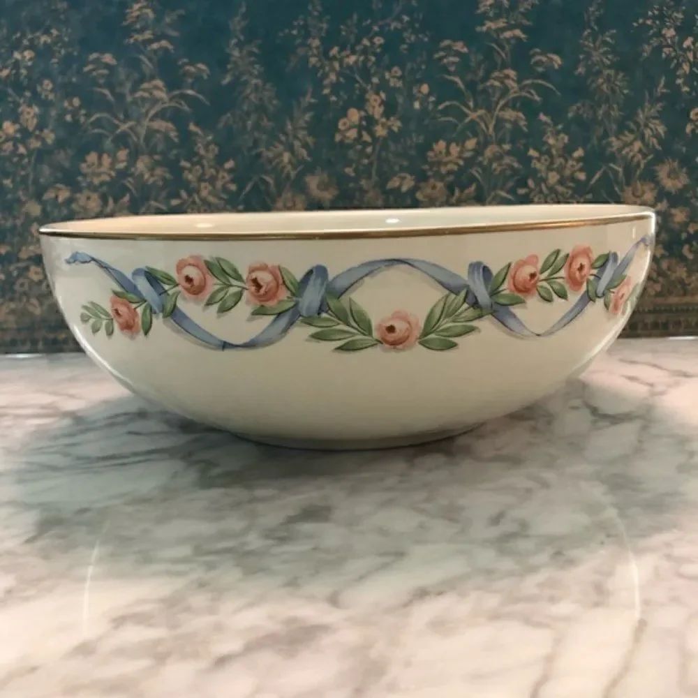 Vintage Hall’s China Wildfire Large Serving Bowl